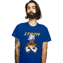 Load image into Gallery viewer, Daily_Deal_Shirts T-Shirts, Unisex / Small / Royal Blue Storm 97