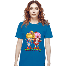 Load image into Gallery viewer, Shirts T-Shirts, Unisex / Small / Sapphire Besties