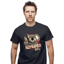 Load image into Gallery viewer, Shirts T-Shirts, Unisex / Small / Dark Heather 100% Koalified