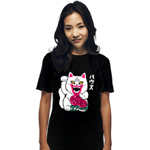 Load image into Gallery viewer, Daily_Deal_Shirts T-Shirts, Unisex / Small / Black Lucky Hausu