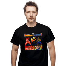 Load image into Gallery viewer, Shirts T-Shirts, Unisex / Small / Black Goku VS Vegeta Alternate Version