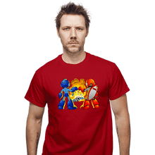 Load image into Gallery viewer, Shirts T-Shirts, Unisex / Small / Red Ro Bro Fist