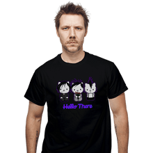 Load image into Gallery viewer, Shirts T-Shirts, Unisex / Small / Black Hello There