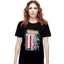 Load image into Gallery viewer, Shirts T-Shirts, Unisex / Small / Black Back to the Phone Booth