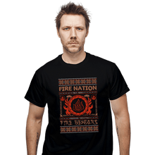 Load image into Gallery viewer, Shirts T-Shirts, Unisex / Small / Black Fire Nation Ugly Sweater