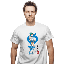Load image into Gallery viewer, Secret_Shirts T-Shirts, Unisex / Small / White Mercury Sumi-e