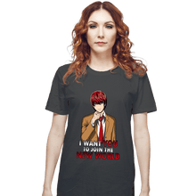 Load image into Gallery viewer, Shirts T-Shirts, Unisex / Small / Charcoal Support Kira