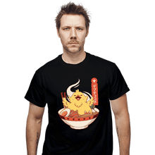 Load image into Gallery viewer, Shirts T-Shirts, Unisex / Small / Black Fat Chocobo Ramen