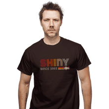 Load image into Gallery viewer, Daily_Deal_Shirts T-Shirts, Unisex / Small / Dark Chocolate Shiny Since 2002