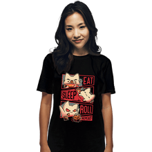 Load image into Gallery viewer, Daily_Deal_Shirts T-Shirts, Unisex / Small / Black Roleplayer Routine