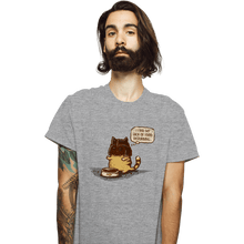 Load image into Gallery viewer, Secret_Shirts T-Shirts, Unisex / Small / Sports Grey My Lack of Food Is Disturbing