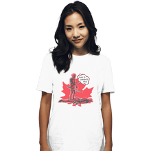 Load image into Gallery viewer, Shirts T-Shirts, Unisex / Small / White Canada's Ass