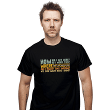 Load image into Gallery viewer, Daily_Deal_Shirts T-Shirts, Unisex / Small / Black Things I Ask Myself