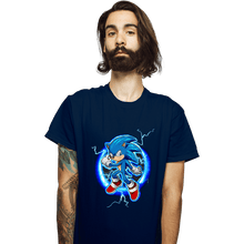 Load image into Gallery viewer, Secret_Shirts T-Shirts, Unisex / Small / Navy License 2 Quill!