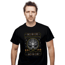Load image into Gallery viewer, Shirts T-Shirts, Unisex / Small / Black Grace Golden Tree Ugly Sweater