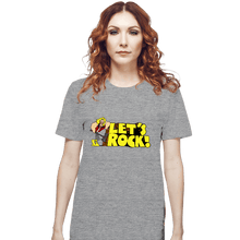 Load image into Gallery viewer, Secret_Shirts T-Shirts, Unisex / Small / Sports Grey Let's Rock