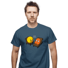 Load image into Gallery viewer, Shirts T-Shirts, Unisex / Small / Indigo Blue Psych-Man