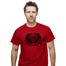 Load image into Gallery viewer, Daily_Deal_Shirts T-Shirts, Unisex / Small / Red Daemon's Smoked Crab