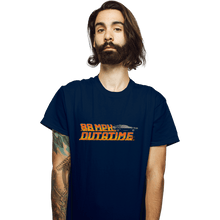 Load image into Gallery viewer, Daily_Deal_Shirts T-Shirts, Unisex / Small / Navy Vintage Outatime
