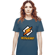 Load image into Gallery viewer, Secret_Shirts T-Shirts, Unisex / Small / Indigo Blue Winamp XP