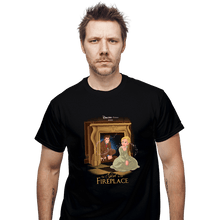 Load image into Gallery viewer, Shirts T-Shirts, Unisex / Small / Black The Girl In The Fireplace