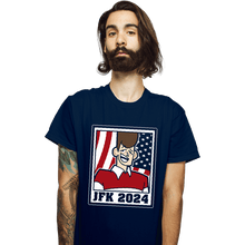 Load image into Gallery viewer, Shirts T-Shirts, Unisex / Small / Navy Clone High President