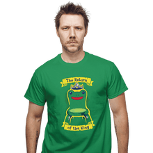 Load image into Gallery viewer, Daily_Deal_Shirts T-Shirts, Unisex / Small / Irish Green Froggy Chair Returns