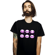 Load image into Gallery viewer, Daily_Deal_Shirts T-Shirts, Unisex / Small / Black Jack Faces