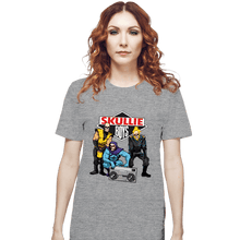 Load image into Gallery viewer, Shirts T-Shirts, Unisex / Small / Sports Grey Skullie Boys
