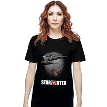 Load image into Gallery viewer, Secret_Shirts T-Shirts, Unisex / Small / Black To The Starfighter!