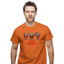 Load image into Gallery viewer, Daily_Deal_Shirts T-Shirts, Unisex / Small / Orange Little Slackers