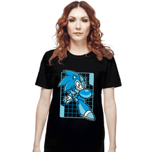 Load image into Gallery viewer, Daily_Deal_Shirts T-Shirts, Unisex / Small / Black Mega Sonic