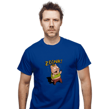 Load image into Gallery viewer, Daily_Deal_Shirts T-Shirts, Unisex / Small / Royal Blue Stoner Pig