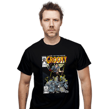 Load image into Gallery viewer, Secret_Shirts T-Shirts, Unisex / Small / Black Groovy Comics