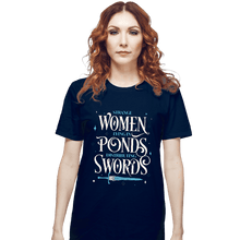 Load image into Gallery viewer, Daily_Deal_Shirts T-Shirts, Unisex / Small / Navy Strange Women
