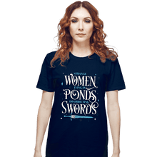 Load image into Gallery viewer, Daily_Deal_Shirts T-Shirts, Unisex / Small / Navy Strange Women