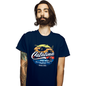 Shirts T-Shirts, Unisex / Small / Navy Catalina Wine Mixer