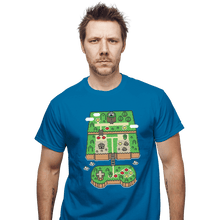 Load image into Gallery viewer, Shirts T-Shirts, Unisex / Small / Sapphire Super Console World