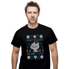 Load image into Gallery viewer, Daily_Deal_Shirts T-Shirts, Unisex / Small / Black SarCATstic