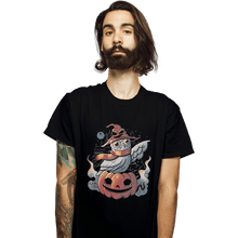 Load image into Gallery viewer, Shirts T-Shirts, Unisex / Small / Black Spooky Magic