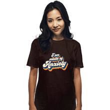 Load image into Gallery viewer, Secret_Shirts T-Shirts, Unisex / Small / Dark Chocolate Made Of Anxiety
