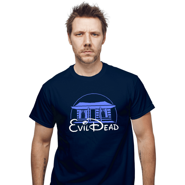 Daily_Deal_Shirts T-Shirts, Unisex / Small / Navy Evil Cabin