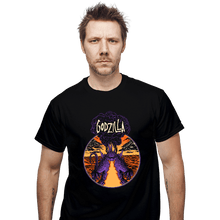 Load image into Gallery viewer, Daily_Deal_Shirts T-Shirts, Unisex / Small / Black Godzilla Metal