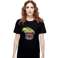 Load image into Gallery viewer, Shirts T-Shirts, Unisex / Small / Black Majora's Mask
