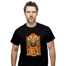 Load image into Gallery viewer, Daily_Deal_Shirts T-Shirts, Unisex / Small / Black Stained Glass Gods