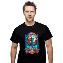 Load image into Gallery viewer, Daily_Deal_Shirts T-Shirts, Unisex / Small / Black Stained Glass Paradise