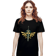 Load image into Gallery viewer, Daily_Deal_Shirts T-Shirts, Unisex / Small / Black A Master Sword