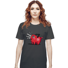 Load image into Gallery viewer, Daily_Deal_Shirts T-Shirts, Unisex / Small / Charcoal Swiss Devil
