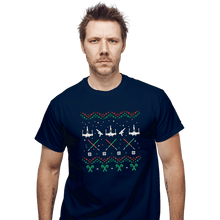 Load image into Gallery viewer, Secret_Shirts T-Shirts, Unisex / Small / Navy A Rogue Christmas