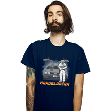 Load image into Gallery viewer, Shirts T-Shirts, Unisex / Small / Navy Mandelorean